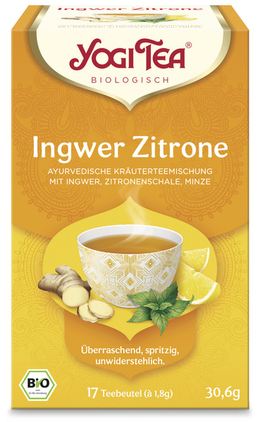 YOGI TEA Yogi Tea Ingwer Zitrone 17 Btl. 30.6 g
