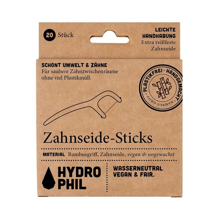 Hydro Phil Bambus Zahnseide Sticks