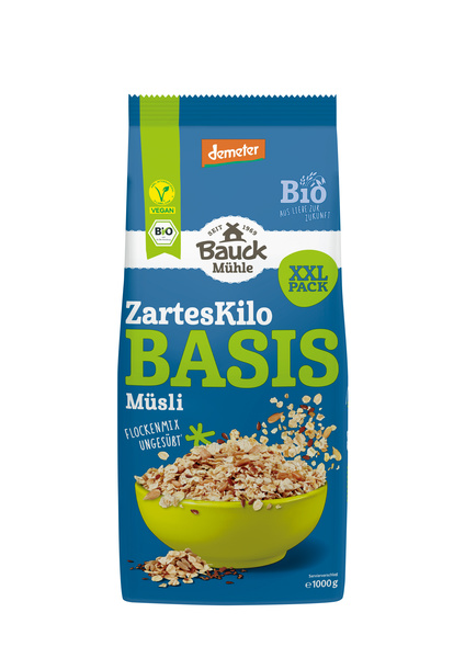 Bauck Mühle Das zarte Kilo Basismüsli 1000 g