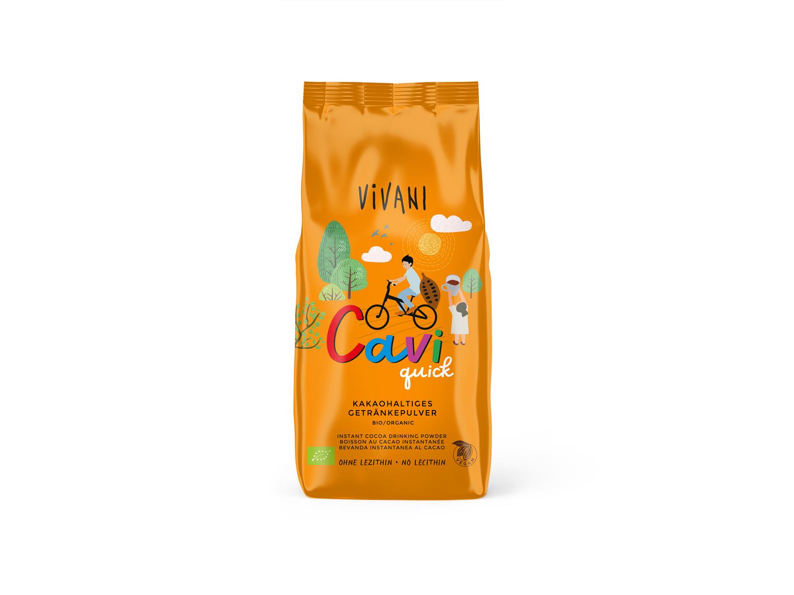 Vivani Cavi Quick Kakao-Getränkpulver 400g