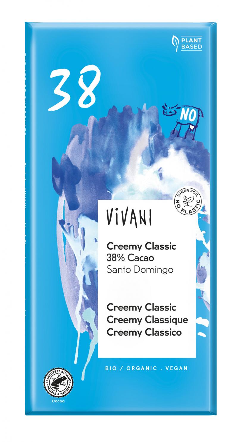 Vivani Creemy Classic 38% Cacao 80g