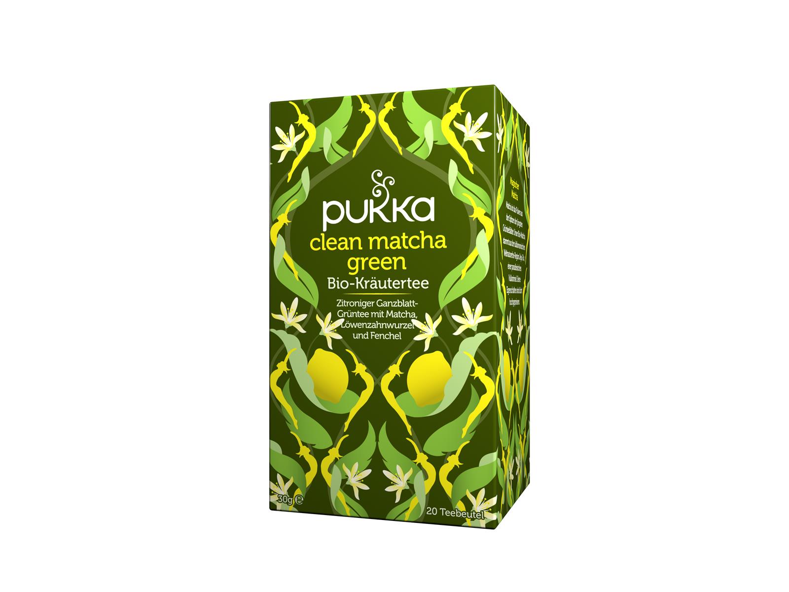 Pukka Clean Matcha Green 20 Btl. 30 g