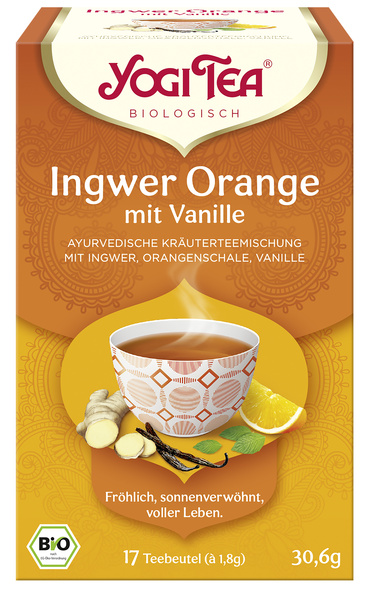 YOGI TEA Yogi Tea Ingw. Orange Vanille 17 Btl. 30.6 g
