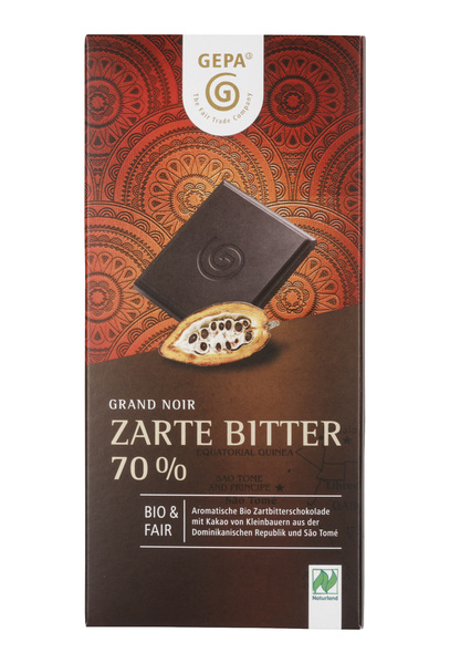 GEPA - The Fair Trade Company Grand Noir Zartbitter 70% 100 g
