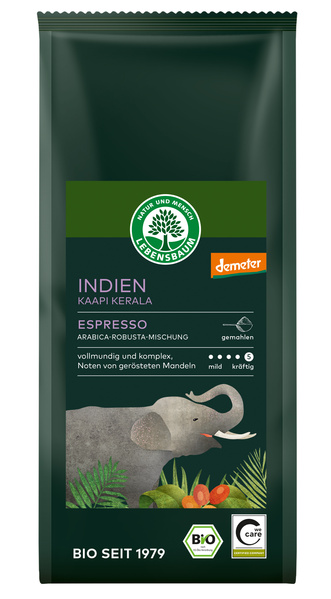 LEBENSBAUM Espresso Indien Kaapi Kerala gemahlen 250 g