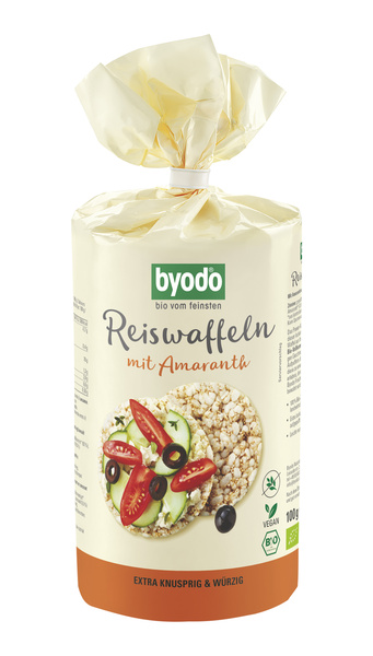 Byodo Reiswaffeln mit Amaranth 100 g