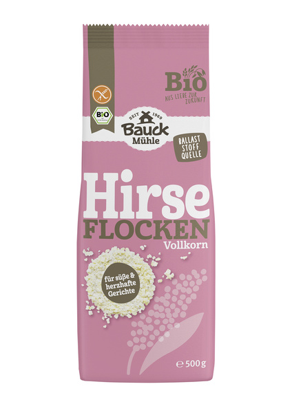 Bauck Mühle Hirseflocken glf 500 g