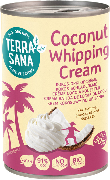 TerraSana Kokos-Schlagcreme 400 ml