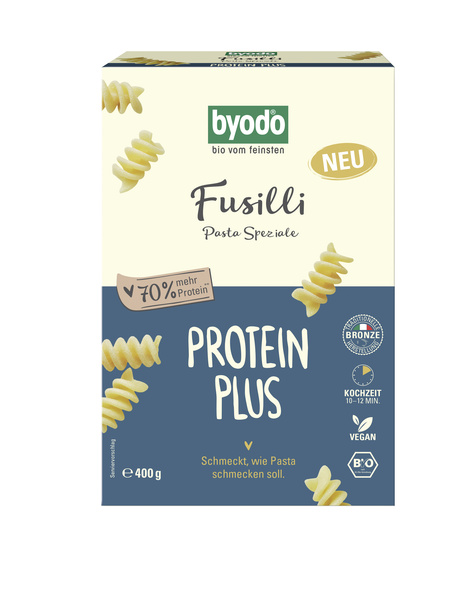 Byodo Protein PLUS Fusilli 400 g