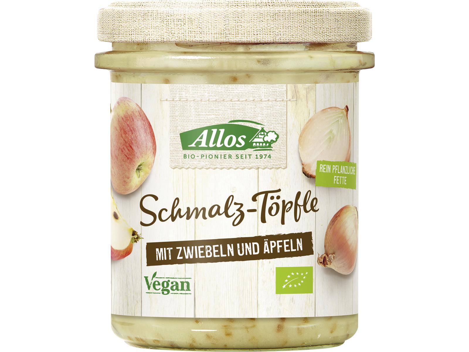 Allos Schmalz Töpfle Zwiebeln Äpfel 150 g
