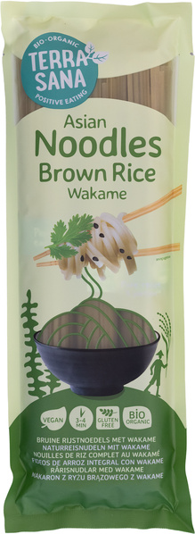 TerraSana Naturreisnudeln mit Wakame 250 g