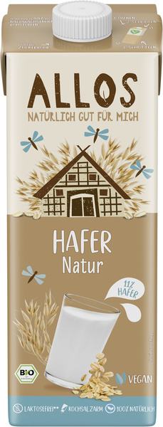 Allos Haferdrink Naturell 1 l