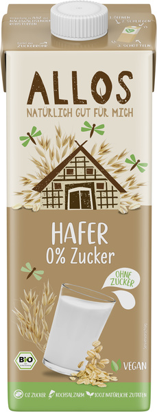 Allos Hafer 0% Zucker Drink 1 l