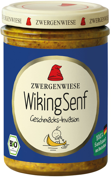 Zwergenwiese Wiking Senf 160 ml
