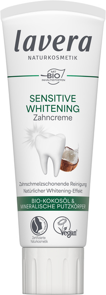lavera Zahncreme Sensitive Whitening 75 ml