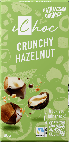 iChoc Crunchy Hazelnut 80 g