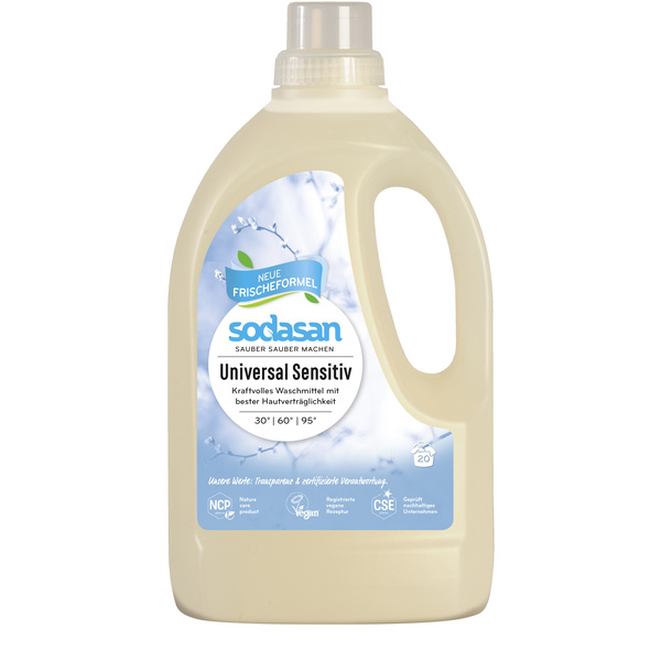 sodasan Universal Waschmittel Sensitiv 1.5 l