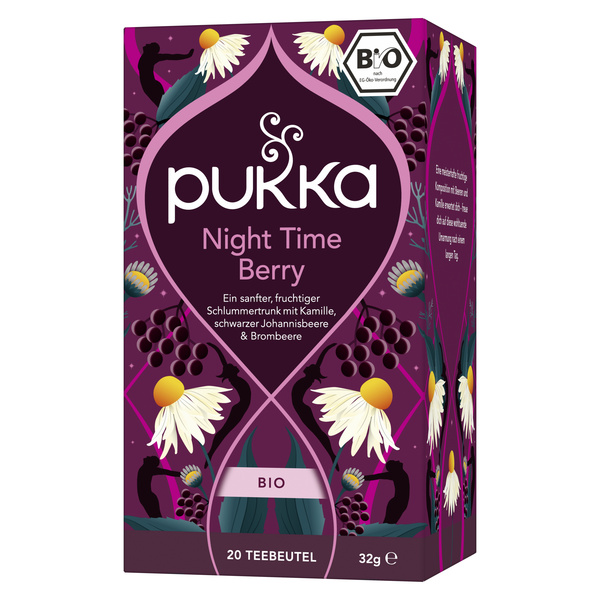 Pukka Kräutertee Night Time Berry 20 Btl. 32 g