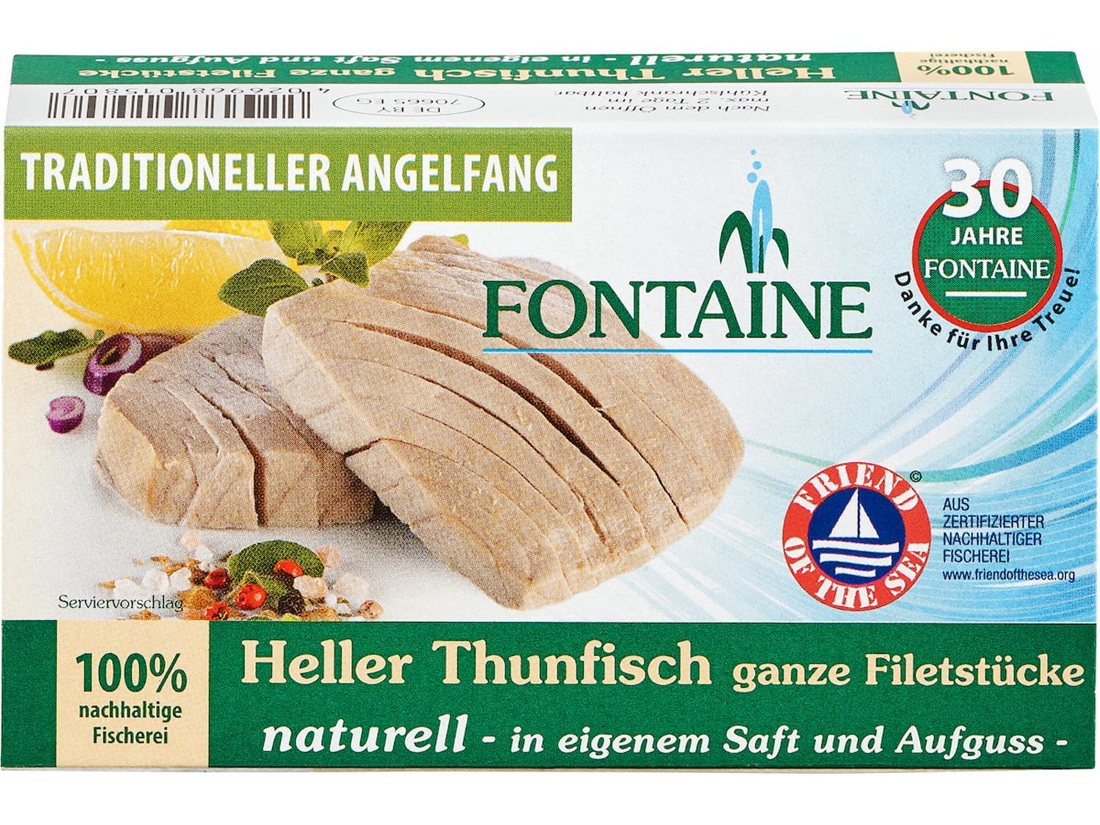 Fontaine Heller Thunfisch naturell 120 g