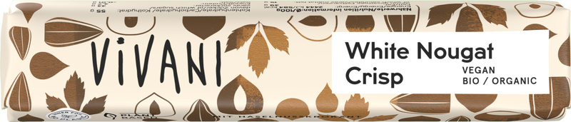 Vivani White Nougat Crisp 35 g