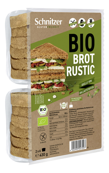 Schnitzer GLUTENFREIHEIT Brot Rustic glf 430 g
