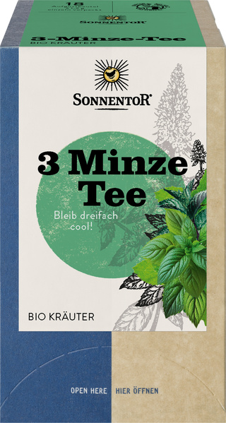 Sonnentor 3-Minze Tee 21.6 g