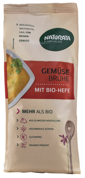 NATURATA Gemüsebrühe mit Bio-Hefe 500 g