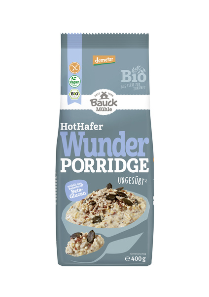 Bauck Mühle Hot Hafer Wunder Porridge glf 400 g