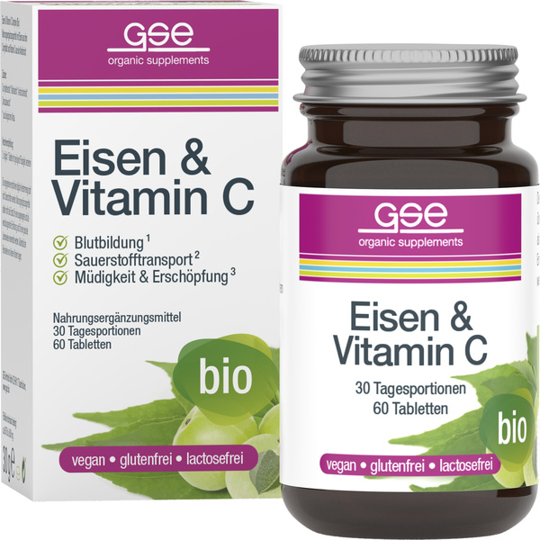 GSE  Eisen Vitamin C Complex 30 Tabl.