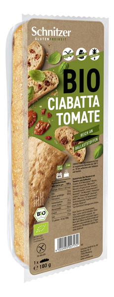 Schnitzer GLUTENFREIHEIT Ciabatta Tomate glf 180 g