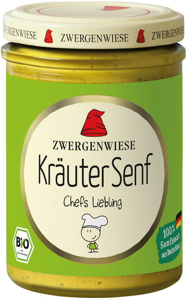 Zwergenwiese Kräuter Senf 160 ml