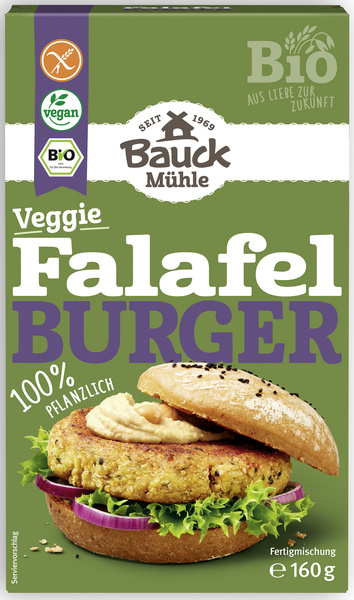 Bauck Mühle Falafel Burger gf 160 g