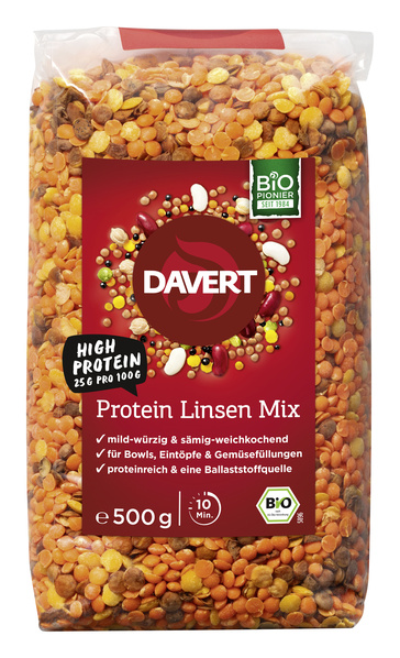 Davert Protein Linsen Mix 500 g