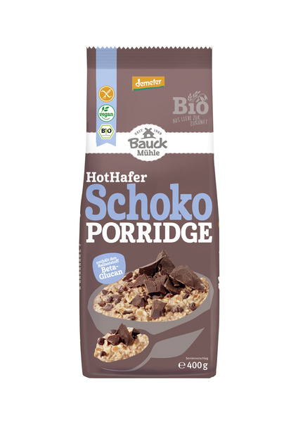 Bauck Mühle Hot Hafer Schoko Porridge glf 400 g
