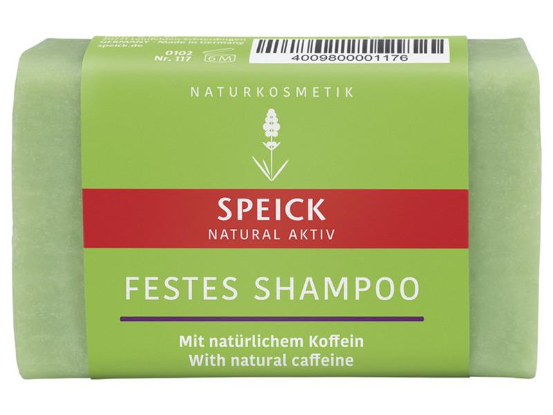 Speick Natural Aktiv Festes Shampoo mit natürlichem Koffein 60g