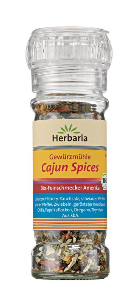 Herbaria Cajun Spices - Gewürzmühle 45g