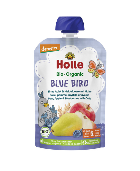 Holle Pouchy Blue Bird 100 g